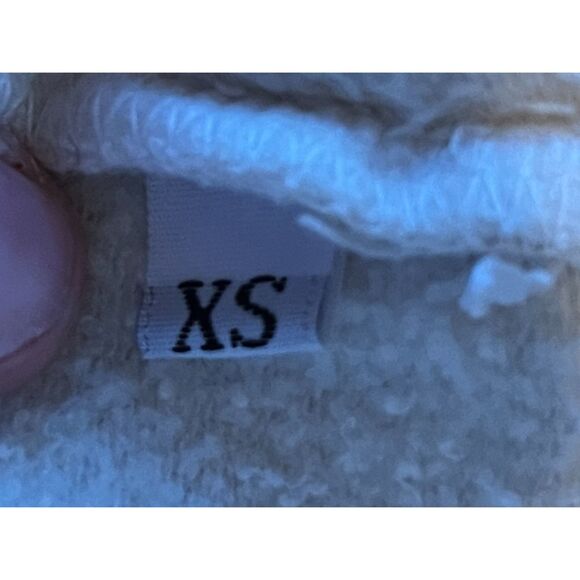 TALENTLESS Cream Terry Cloth Casual Gym Shorts Women's Size XS - Picture 4 of 7